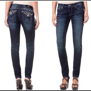 NWT Miss Me Midrise Skinny Jeans, 30” inseam